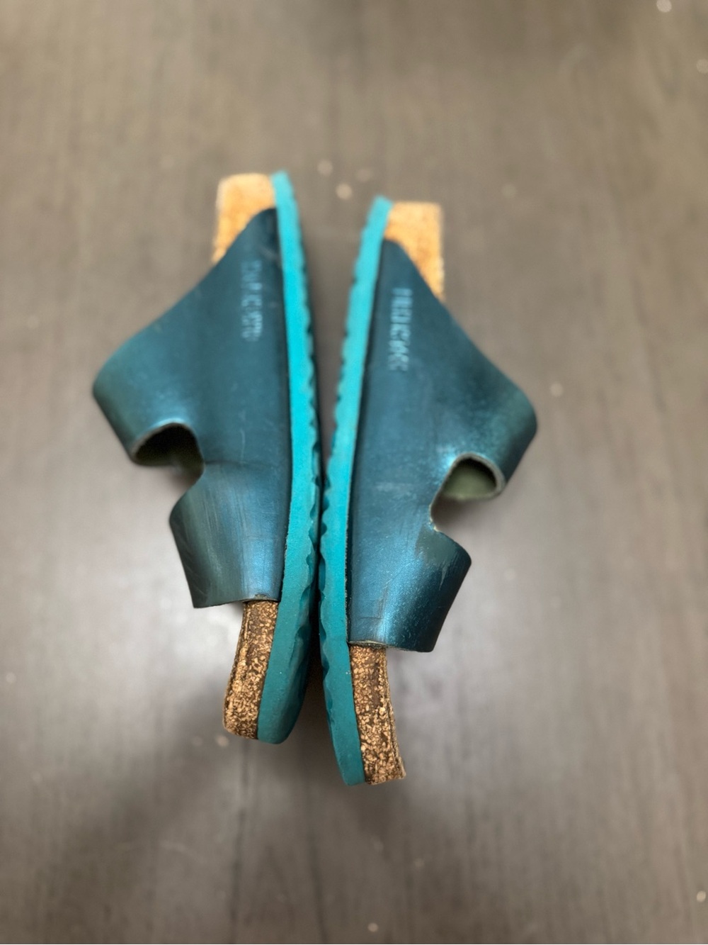 BIRKENSTOCK
WOMEN'S N ARIZONA MTLC GREEN SANDAL size eu40 usa L9 - Picture 4 of 11